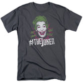 Batman Classic TV Series #Joker Men's 18/1 Cotton Short-Sleeve T-Shirt