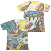 Batman Classic TV Series On The Chin (Front/Back Print) Men's Regular Fit Poly Cotton Short-Sleeve T-Shirt