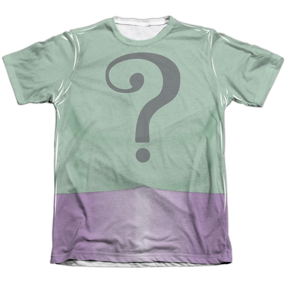 Batman Classic TV Series Riddler Uniform Men's Regular Fit Poly Cotton Short-Sleeve T-Shirt