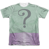 Batman Classic TV Series Riddler Uniform Men's Regular Fit Poly Cotton Short-Sleeve T-Shirt