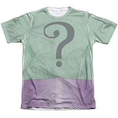Batman Classic TV Series Riddler Uniform Men's Regular Fit Poly Cotton Short-Sleeve T-Shirt