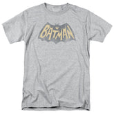 Batman Classic TV Series Show Logo Men's 18/1 Cotton Short-Sleeve T-Shirt