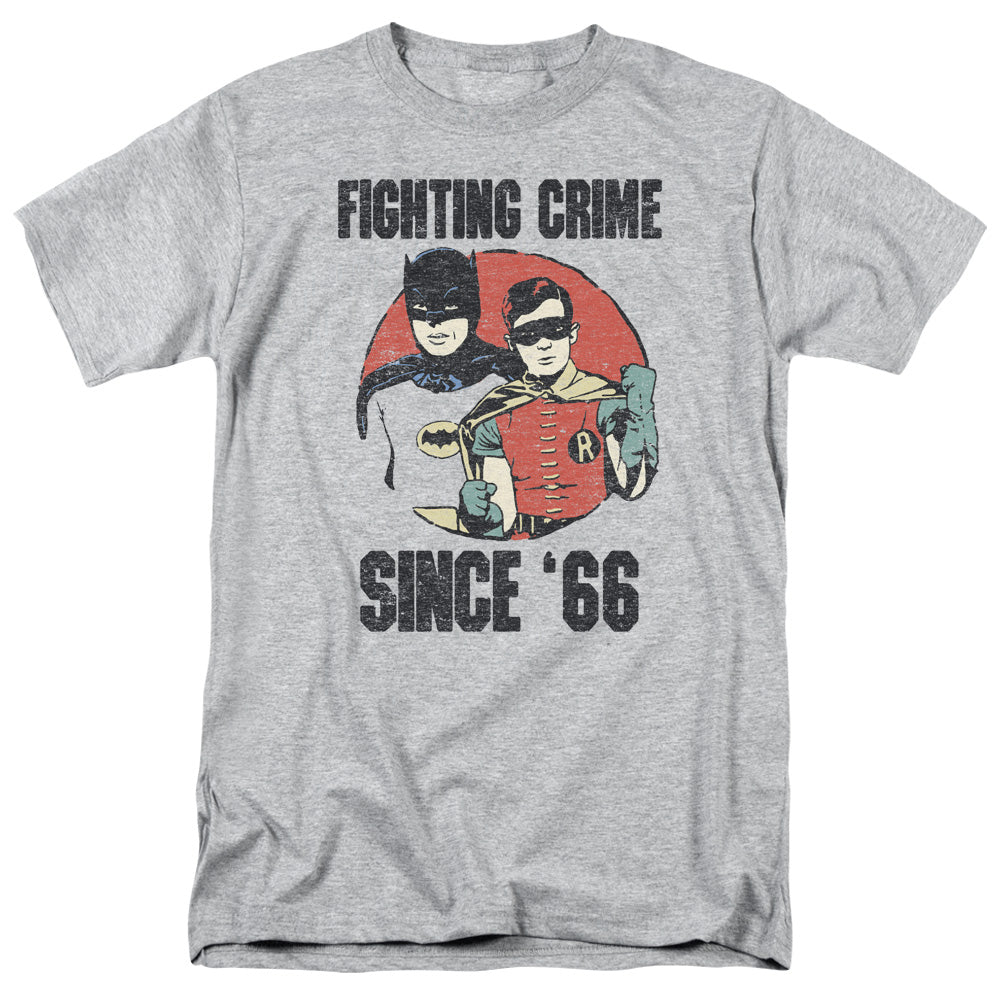 Batman Classic TV Series Since 66 Men's 18/1 Cotton Short-Sleeve T-Shirt
