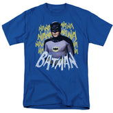 Batman Classic TV Series Theme Song Men's 18/1 Cotton Short-Sleeve T-Shirt