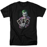 Batman Comics 3 Of A Kind Men's 18/1 Cotton Short-Sleeve T-Shirt