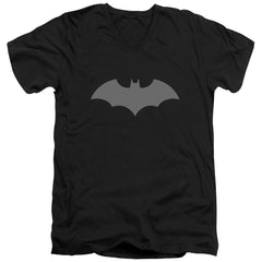 Batman Comics 52 Black Men's 30/1 Cotton Slim V-Neck T-Shirt