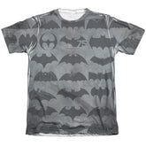 Batman Comics 75 Symbols Men's Regular Fit Poly Cotton Short-Sleeve T-Shirt