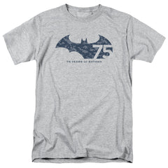 Batman Comics 75 Year Collage Men's 18/1 Cotton Short-Sleeve T-Shirt