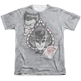 Batman Comics Ace Men's Regular Fit Poly Cotton Short-Sleeve T-Shirt