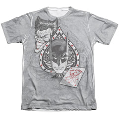 Batman Comics Ace Men's Regular Fit Poly Cotton Short-Sleeve T-Shirt