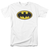 Batman Comics Airbrush Bat Symbol Men's 18/1 Cotton Short-Sleeve T-Shirt