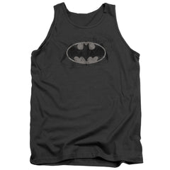 Batman Comics Arcane Bat Logo Men's 18/1 Cotton Tank Top