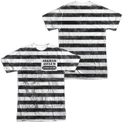 Batman Comics Arkhams Finest Men's Regular Fit Polyester Short-Sleeve T-Shirt