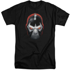 Batman Comics Bane Head Men's 18/1 Tall Cotton Short-Sleeve T-Shirt