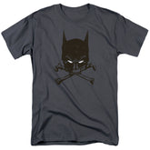 Batman Comics Bat And Bones Men's 18/1 Cotton Short-Sleeve T-Shirt