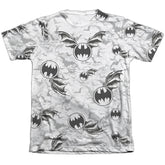 Batman Comics Bat Flight Men's Regular Fit Poly Cotton Short-Sleeve T-Shirt