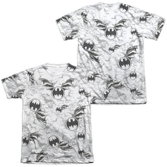 Batman Comics Bat Flight Men's Regular Fit Poly Cotton Short-Sleeve T-Shirt