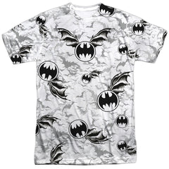 Batman Comics Bat Flight Men's Regular Fit Polyester Short-Sleeve T-Shirt