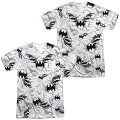 Batman Comics Bat Flight Men's Regular Fit Polyester Short-Sleeve T-Shirt