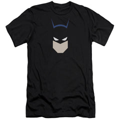 Batman Comics Bat Head Men's Ultra-Soft 30/1 Cotton Slim Short-Sleeve T-Shirt