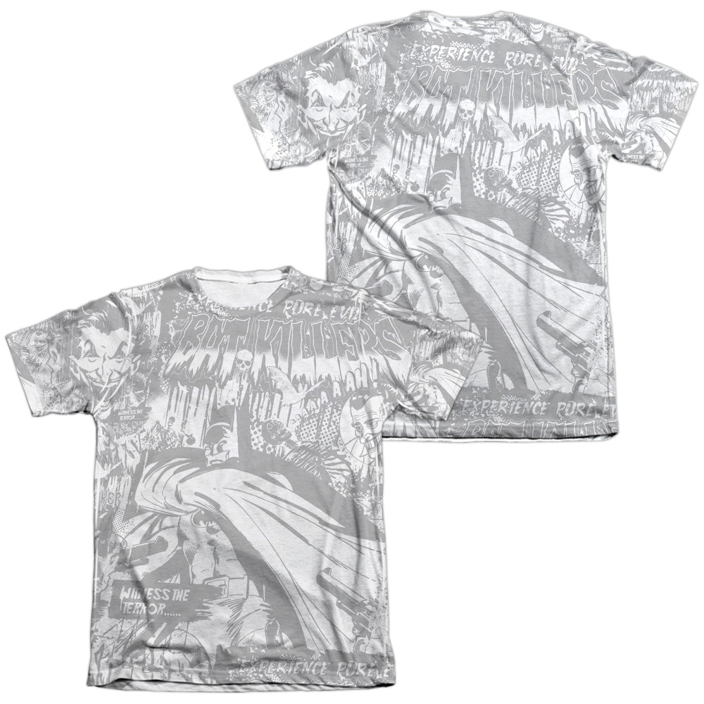 Batman Comics Bat Killers Men's Regular Fit Poly Cotton Short-Sleeve T-Shirt