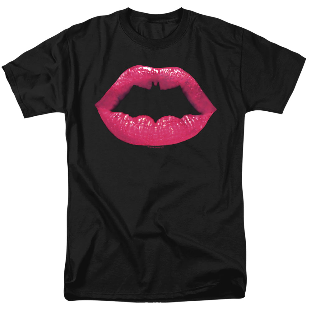 Batman Comics Bat Kiss Men's 18/1 Cotton Short-Sleeve T-Shirt