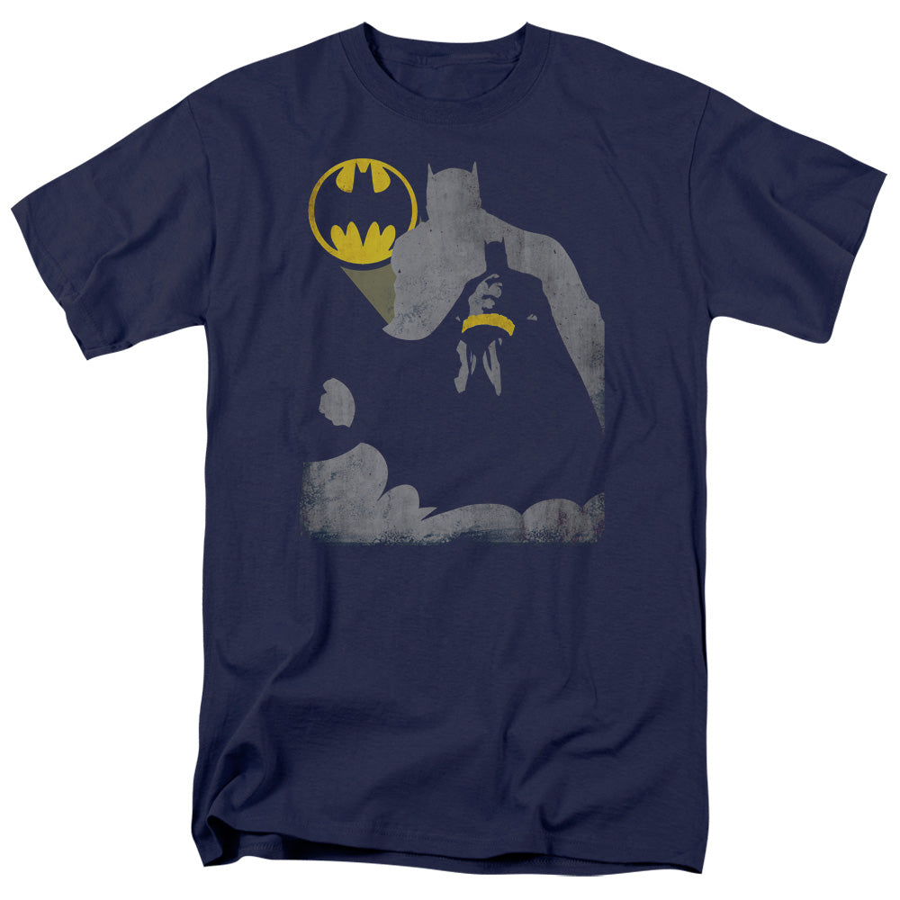 Batman Comics Bat Knockout Men's 18/1 Cotton Short-Sleeve T-Shirt