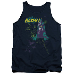 Batman Comics Bat Spray Men's 18/1 Cotton Tank Top