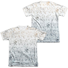 Batman Comics Batarang Pattern Men's Regular Fit Poly Cotton Short-Sleeve T-Shirt