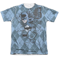 Batman Comics Batgyle Men's Regular Fit Poly Cotton Short-Sleeve T-Shirt