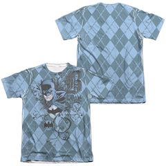 Batman Comics Batgyle Men's Regular Fit Poly Cotton Short-Sleeve T-Shirt