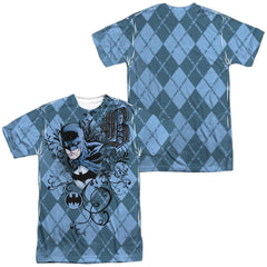 Batman Comics Batgyle Men's Regular Fit Polyester Short-Sleeve T-Shirt