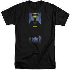 Batman Comics Batman Block Men's 18/1 Tall Cotton Short-Sleeve T-Shirt