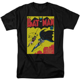 Batman Comics Batman First Men's 18/1 Cotton Short-Sleeve T-Shirt