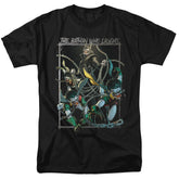 Batman Comics Batman Who Laughs Men's 18/1 Cotton Short-Sleeve T-Shirt