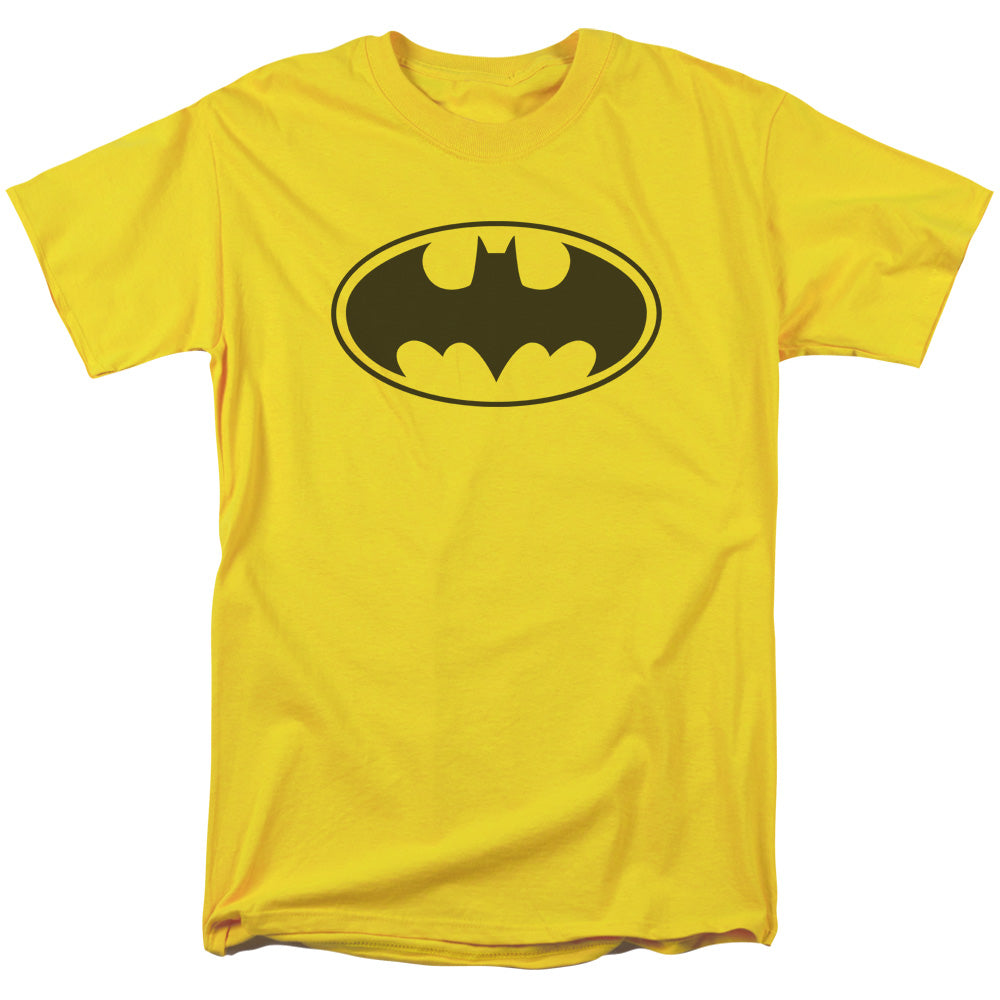 Batman Comics Black Bat Men's 18/1 Cotton Short-Sleeve T-Shirt