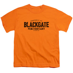 Batman Comics Blackgate Youth 18/1 100% Cotton Short-Sleeve T-Shirt
