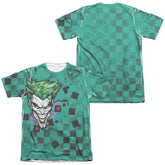 Batman Comics Boxed Clown Men's Regular Fit Poly Cotton Short-Sleeve T-Shirt