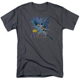Batman Comics Cape Outstretched Men's 18/1 Cotton Short-Sleeve T-Shirt
