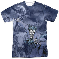 Batman Comics Catch The Joker Men's Regular Fit Polyester Short-Sleeve T-Shirt