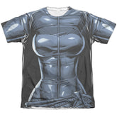 Batman Comics Catwoman Uniform Men's Regular Fit Poly Cotton Short-Sleeve T-Shirt