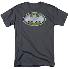 Batman Comics Circuits Logo Men's 18/1 Cotton Short-Sleeve T-Shirt