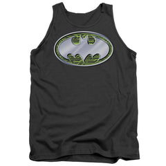 Batman Comics Circuits Logo Men's 18/1 Cotton Tank Top