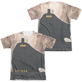 Batman Comics City Crusader (Front/Back Print) Men's Regular Fit Poly Cotton Short-Sleeve T-Shirt