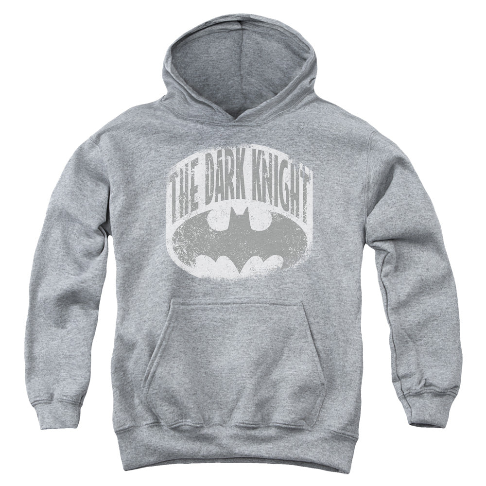 Batman Comics Dark Knight Shield Youth Cotton Poly Pull-Over Hoodie