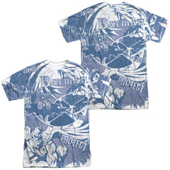 Batman Comics Dark Protector Men's Regular Fit Polyester Short-Sleeve T-Shirt