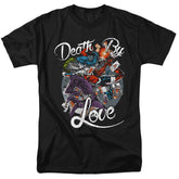 Batman Comics Death By Love Men's 18/1 Cotton Short-Sleeve T-Shirt