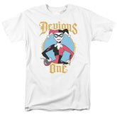 Batman Comics Devious One Men's 18/1 Cotton Short-Sleeve T-Shirt