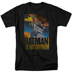 Batman Comics Dk Returns Men's 18/1 Cotton Short-Sleeve T-Shirt