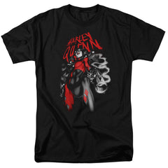 Batman Comics Down The Barrel Men's 18/1 Cotton Short-Sleeve T-Shirt